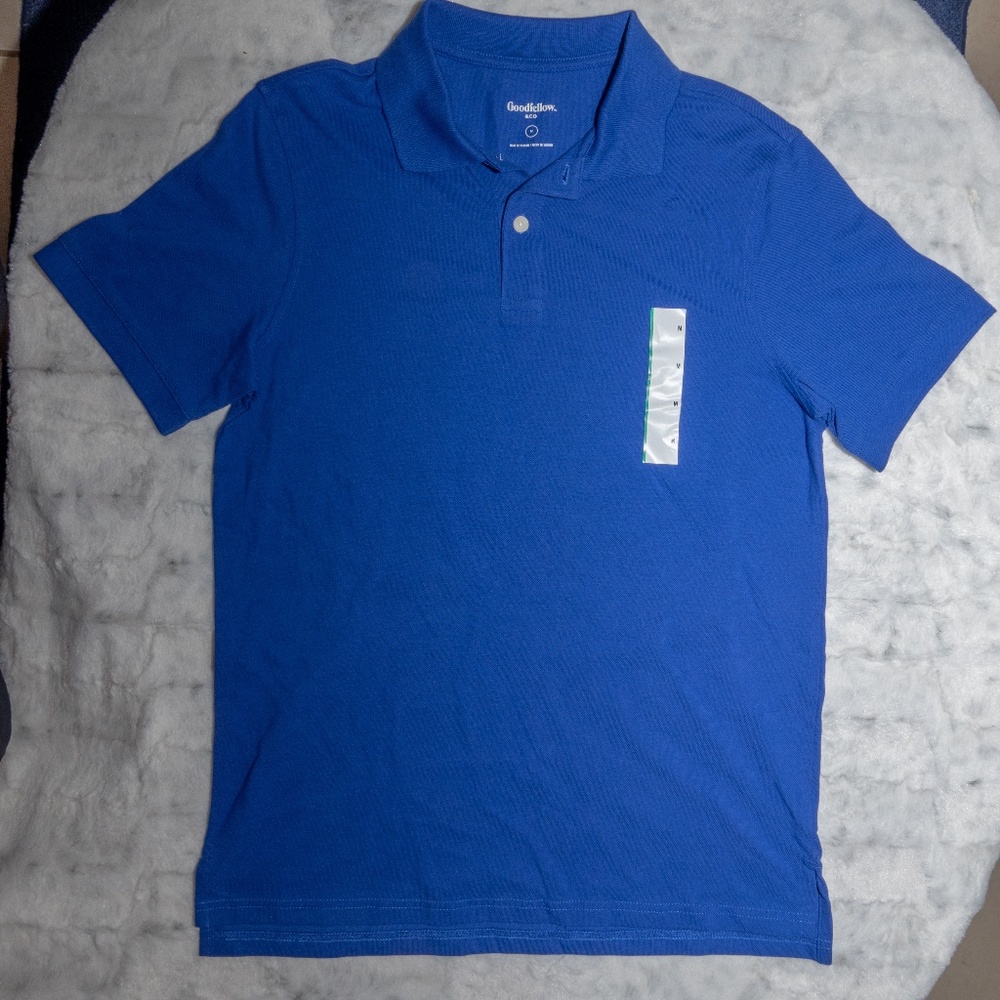 GOODFELLOW & CO - MEN'S POLO SHIRT - ROYAL BLUE